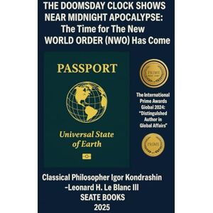 LE BLANC III, MR LEONARD HENRY THE DOOMSDAY CLOCK SHOWS NEAR MIDNIGHT APOCALYPSE: The Time for The New WORLD ORDER (NWO) Has Come. LE BLANC III, MR LEONARD HENRY THE DOOMSDAY CLOCK SHOWS NEAR MIDNIGHT APOCALYPSE: The Time for The New WORLD ORDER (NWO) Has Come.