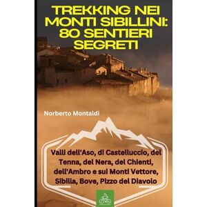 Montaldi, Norberto Trekking nei Monti Sibillini: 80 Sentieri Segreti: Escursioni nelle Valli dell'Aso, di Castelluccio, del Tenna, del Nera, del Chienti, dell'Ambro e sui Monti Vettore, Sibilla, Bove, Pizzo del Diavolo Montaldi, Norberto Trekking nei Monti Sibillini: 80 Sentieri Segreti: Escursioni nelle Valli dell'Aso, di Castelluccio, del Tenna, del Nera, del Chienti, dell'Ambro e sui Monti Vettore, Sibilla, Bove, Pizzo del Diavolo