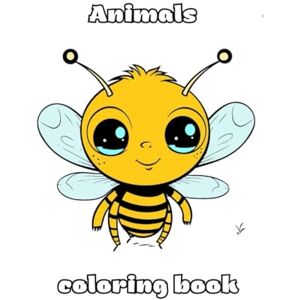 Corti, krizttin Coloring book for kids: 105 Fun animals to Color and Learn – Creative Activity for Kids Ages 3 to 10 Corti, krizttin Coloring book for kids: 105 Fun animals to Color and Learn – Creative Activity for Kids Ages 3 to 10