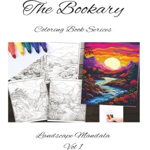 Bookary, DKB DKB The Bookary Coloring Book Series: Landscapes Vol 1 for all ages Bookary, DKB DKB The Bookary Coloring Book Series: Landscapes Vol 1 for all ages