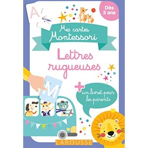 COLLECTIF Mes cartes Montessori : Lettres rugueuses: Avec 80 cartes et 1 livret pour les parents COLLECTIF Mes cartes Montessori : Lettres rugueuses: Avec 80 cartes et 1 livret pour les parents