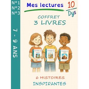 SUR DYS, 10 10/DYS Hors série Coffret 3 Livres -: Lecture facile CE1–CM1 – Adaptée DYS (dyslexie) et lecteurs débutants (7-9 ans) 2 histoires aux valeurs fortes pour s'initier au plaisir de lire. SUR DYS, 10 10/DYS Hors série Coffret 3 Livres -: Lecture facile CE1–CM1 – Adaptée DYS (dyslexie) et lecteurs débutants (7-9 ans) 2 histoires aux valeurs fortes pour s'initier au plaisir de lire.