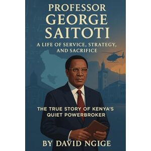 NGIGE, Mr DAVID Professor George Saitoti: A Life of Service, Strategy, and Sacrifice: The True Story of Kenya’s Quiet Powerbroker NGIGE, Mr DAVID Professor George Saitoti: A Life of Service, Strategy, and Sacrifice: The True Story of Kenya’s Quiet Powerbroker