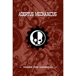 Books, LouMae Adeptus Mechanicus Praise the Omnissiah: Game Record Battle Planner Warrior Notebook Books, LouMae Adeptus Mechanicus Praise the Omnissiah: Game Record Battle Planner Warrior Notebook