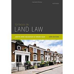 MacKenzie, Judith-Anne Textbook on Land Law MacKenzie, Judith-Anne Textbook on Land Law