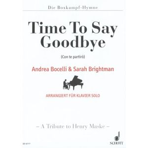 ANDREA BOCELLI TIME TO SAY GOODBYE CON TE PARTIRO PIANO ANDREA BOCELLI TIME TO SAY GOODBYE CON TE PARTIRO PIANO