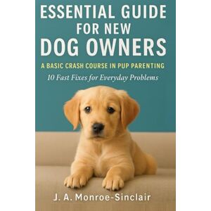 Monroe-Sinclair, J. A. Essential Guide for New Dog Owners: A Basic Crash Course in Pup Parenting: 10 Fast Fixes for Everyday Problems Monroe-Sinclair, J. A. Essential Guide for New Dog Owners: A Basic Crash Course in Pup Parenting: 10 Fast Fixes for Everyday Problems