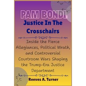 Turner, Reeves A. Pam Bondi: Justice in the Crosschairs: Inside the Fierce Allegiances, Political Wrath, and Controversial Courtroom Wars Shaping the Trump-Era Justice ... Architects of America’s New Direction) Turner, Reeves A. Pam Bondi: Justice in the Crosschairs: Inside the Fierce Allegiances, Political Wrath, and Controversial Courtroom Wars Shaping the Trump-Era Justice ... Architects of America’s New Direction)