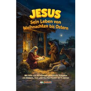 Sandt, Herr Guy JESUS Sein Leben von Weihnachten bis Ostern: Mit Hilfe von KI liebevoll gestaltete Ausgabe mit Bildern, Text, Audio und Video für Kinder ab 6 Jahre und Erwachsene. Sandt, Herr Guy JESUS Sein Leben von Weihnachten bis Ostern: Mit Hilfe von KI liebevoll gestaltete Ausgabe mit Bildern, Text, Audio und Video für Kinder ab 6 Jahre und Erwachsene.