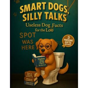 Paperstone, Holly Smart Dogs, Silly Talks Useless Dog Facts for the Loo: For Dog Lovers Tired of Boring Bathroom Breaks, A Loo Book Packed with Hilarious Trivia, Quirky Facts and Cheeky Canine Wisdom Paperstone, Holly Smart Dogs, Silly Talks Useless Dog Facts for the Loo: For Dog Lovers Tired of Boring Bathroom Breaks, A Loo Book Packed with Hilarious Trivia, Quirky Facts and Cheeky Canine Wisdom