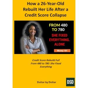 by Dollar, Dollar How a 26-Year-Old Rebuilt Her Life After a Credit Score Collapse: Credit Score Rebuild Full From 480 to 780: She Fixed Everything (Money 101 Mondays – ... credit, taxes education, and how-to guides) by Dollar, Dollar How a 26-Year-Old Rebuilt Her Life After a Credit Score Collapse: Credit Score Rebuild Full From 480 to 780: She Fixed Everything (Money 101 Mondays – ... credit, taxes education, and how-to guides)