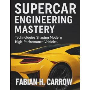 Carrow, Fabian H. Supercar Engineering Mastery: Technologies Shaping Modern High-Performance Vehicles Carrow, Fabian H. Supercar Engineering Mastery: Technologies Shaping Modern High-Performance Vehicles