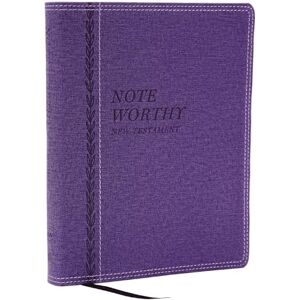 Thomas Nelson NoteWorthy New Testament: Read and Journal Through the New Testament in a Year (NKJV, Purple Leathersoft, Comfort Print): New King James Version, New ... in a Year, Purple, Leathersoft, Comfort Print Thomas Nelson NoteWorthy New Testament: Read and Journal Through the New Testament in a Year (NKJV, Purple Leathersoft, Comfort Print): New King James Version, New ... in a Year, Purple, Leathersoft, Comfort Print