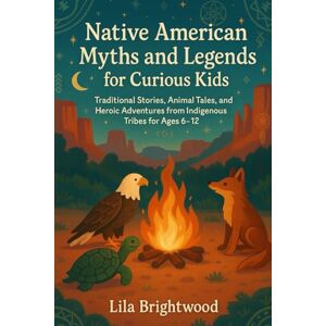 Brightwood, Lila Native American Myths and Legends for Curious Kids: Traditional Stories, Animal Tales, and Heroic Adventures from Indigenous Tribes for Ages 6–12 Brightwood, Lila Native American Myths and Legends for Curious Kids: Traditional Stories, Animal Tales, and Heroic Adventures from Indigenous Tribes for Ages 6–12