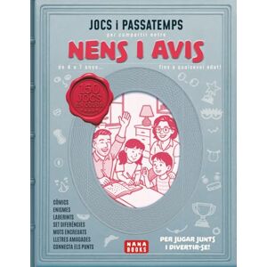 Books, Nana Jocs i passatemps per compartir entre nens i avis: de 4 a 7 anys... fins a qualsevol edat! 150 jocs en color: Còmics, enigmes, laberints, set ... els punts. Per jugar junts i divertir-se!! Books, Nana Jocs i passatemps per compartir entre nens i avis: de 4 a 7 anys... fins a qualsevol edat! 150 jocs en color: Còmics, enigmes, laberints, set ... els punts. Per jugar junts i divertir-se!!