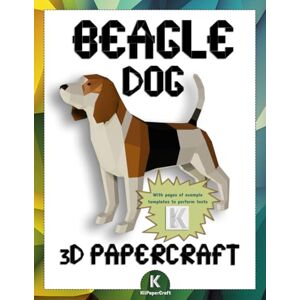 KliPaperCraft 3D PAPERCRAFT BEAGLE DOG: 3D origami templates to cut out and assemble Paper decoration Beagle Dog Puzzle decoration 3D model paper DIY Low Poly KliPaperCraft 3D PAPERCRAFT BEAGLE DOG: 3D origami templates to cut out and assemble Paper decoration Beagle Dog Puzzle decoration 3D model paper DIY Low Poly