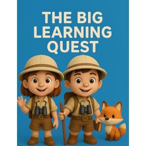 Al-Qahtani, Mohammed The Big Learning Quest: A Fun Learning Adventure with Nabi the Fox – Colors, Shapes, Nature, Feelings & More for Kids Ages 3–6 Al-Qahtani, Mohammed The Big Learning Quest: A Fun Learning Adventure with Nabi the Fox – Colors, Shapes, Nature, Feelings & More for Kids Ages 3–6