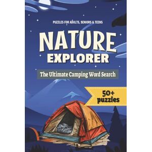 Word Search, JT's Nature Explorer: The Ultimate Camping Word Search Word Search, JT's Nature Explorer: The Ultimate Camping Word Search