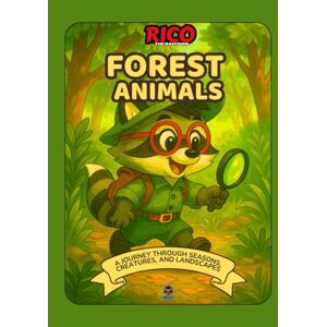 Books, Rico Rico and the Forest Animals – Educational Nature Book for Kids with Stories, Activities and Animal Facts Books, Rico Rico and the Forest Animals – Educational Nature Book for Kids with Stories, Activities and Animal Facts