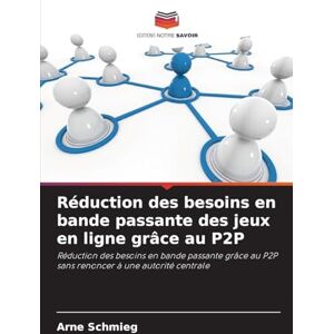 Schmieg, Arne Réduction des besoins en bande passante des jeux en ligne grâce au P2P: Réduction des besoins en bande passante grâce au P2P sans renoncer à une autorité centrale Schmieg, Arne Réduction des besoins en bande passante des jeux en ligne grâce au P2P: Réduction des besoins en bande passante grâce au P2P sans renoncer à une autorité centrale