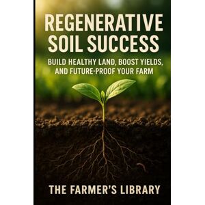 Library, Farmer's Regenerative Soil Success: Build Healthy Land and Boost Yields: Practical No-Till, Compost, Cover Crops, and Grazing Strategies to Future-Proof Your Farm Library, Farmer's Regenerative Soil Success: Build Healthy Land and Boost Yields: Practical No-Till, Compost, Cover Crops, and Grazing Strategies to Future-Proof Your Farm