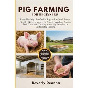 Deanna, Beverly PIG FARMING FOR BEGINNERS: Raise Healthy, Profitable Pigs with Confidence: Step-by-Step Guidance for Smart Breeding, Stress-Free Care, and Turning Your Pig Farm into a Sustainable Income Deanna, Beverly PIG FARMING FOR BEGINNERS: Raise Healthy, Profitable Pigs with Confidence: Step-by-Step Guidance for Smart Breeding, Stress-Free Care, and Turning Your Pig Farm into a Sustainable Income