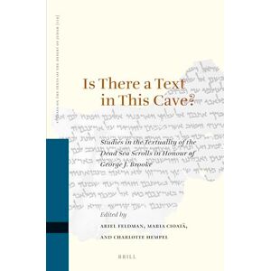 Ariel Feldman Is There a Text in this Cave? Studies in the Textuality of the Dead Sea Scrolls in Honour of George J. Brooke: 119 (Studies on the Texts of the Desert of Judah, 119) Ariel Feldman Is There a Text in this Cave? Studies in the Textuality of the Dead Sea Scrolls in Honour of George J. Brooke: 119 (Studies on the Texts of the Desert of Judah, 119)