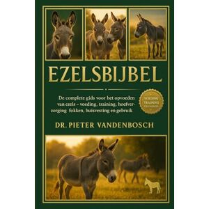 Vandenbosch, Dr. Pieter Ezelsbijbel: De complete gids voor het opvoeden van ezels – voeding, training, hoefverzorging, fokken, huisvesting en gebruik op de boerderij Vandenbosch, Dr. Pieter Ezelsbijbel: De complete gids voor het opvoeden van ezels – voeding, training, hoefverzorging, fokken, huisvesting en gebruik op de boerderij