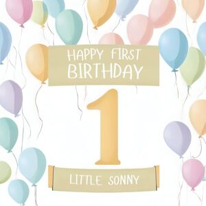 Graham, M W Happy First Birthday, Little Sonny (the perfect personalized first birthday book for little baby Sonny) Graham, M W Happy First Birthday, Little Sonny (the perfect personalized first birthday book for little baby Sonny)