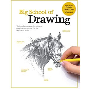 Creative Labs Big School of Drawing: Well-explained, practice-oriented drawing instruction for the beginning artist (1) Creative Labs Big School of Drawing: Well-explained, practice-oriented drawing instruction for the beginning artist (1)