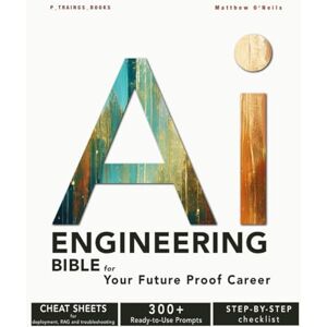 O‘Neils, Matthew The Complete AI Engineering Bible for Future-Proof Career: The Quick Step-by-Step Guide to Building, Deploying, and Profiting from AI With Practical Recipes and Business Cases Without Wasting Time O‘Neils, Matthew The Complete AI Engineering Bible for Future-Proof Career: The Quick Step-by-Step Guide to Building, Deploying, and Profiting from AI With Practical Recipes and Business Cases Without Wasting Time