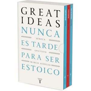 Séneca Nunca es tarde para ser estoico (Serie Great Ideas): (edición estuche con: De la vida feliz de Meditaciones de Marco Aurelio Manual de vida de Epicteto) (Pensamiento) Séneca Nunca es tarde para ser estoico (Serie Great Ideas): (edición estuche con: De la vida feliz de Meditaciones de Marco Aurelio Manual de vida de Epicteto) (Pensamiento)