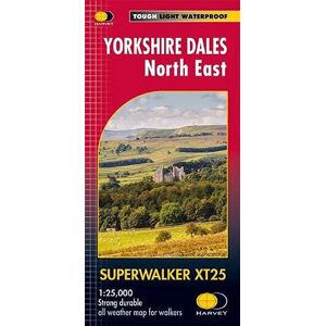 Harvey Map Services Ltd Yorkshire Dales North East XT25 (Superwalker) (Superwalker XT25) Harvey Map Services Ltd Yorkshire Dales North East XT25 (Superwalker) (Superwalker XT25)