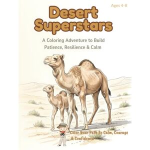 KinderPalette Media Desert Superstars: A Patience & Perseverance Coloring Adventure: A Mindfulness Coloring Book with Desert Animals, Patience-Building Prompts, and ... ... Coloring Adventures for Growing Hearts) KinderPalette Media Desert Superstars: A Patience & Perseverance Coloring Adventure: A Mindfulness Coloring Book with Desert Animals, Patience-Building Prompts, and ... ... Coloring Adventures for Growing Hearts)