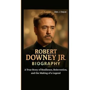 J. Depue, Alex ROBERT DOWNEY JR. BIOGRAPHY: A True Story of Resilience, Reinvention, and the Making of a Legend J. Depue, Alex ROBERT DOWNEY JR. BIOGRAPHY: A True Story of Resilience, Reinvention, and the Making of a Legend