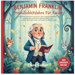 Fischer, Clara Benjamin Franklin Freundlichkeitslehre Für Kinder: Inspirierende moralische Geschichten über Empathie, Mitgefühl und Güte der amerikanischen Gründerväter. Eine Lektion, die Kindern Güte und Respekt im Fischer, Clara Benjamin Franklin Freundlichkeitslehre Für Kinder: Inspirierende moralische Geschichten über Empathie, Mitgefühl und Güte der amerikanischen Gründerväter. Eine Lektion, die Kindern Güte und Respekt im