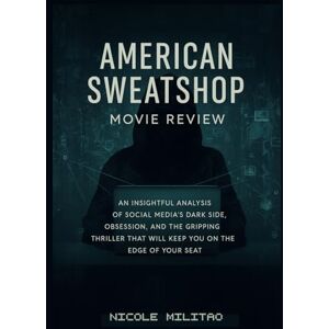 Militao, Nicole American Sweatshop: Movie Review: An Insightful Analysis of Social Media’s Dark Side, Obsession, and the Gripping Thriller That Will Keep You on the Edge of Your Seat Militao, Nicole American Sweatshop: Movie Review: An Insightful Analysis of Social Media’s Dark Side, Obsession, and the Gripping Thriller That Will Keep You on the Edge of Your Seat