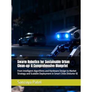 Patel, Sanzaya Swarm Robotics for Sustainable Urban Clean-up: A Comprehensive Blueprint: From Intelligent Algorithms and Hardware Design to Market Strategy and Scalable Deployment in Smart Cities (Volume-II) Patel, Sanzaya Swarm Robotics for Sustainable Urban Clean-up: A Comprehensive Blueprint: From Intelligent Algorithms and Hardware Design to Market Strategy and Scalable Deployment in Smart Cities (Volume-II)