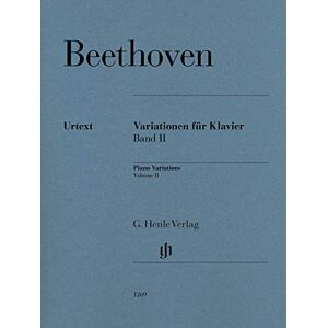 Ludwig van Beethoven Piano Variations Volume 2 Piano Sheet music (HN1269) Ludwig van Beethoven Piano Variations Volume 2 Piano Sheet music (HN1269)