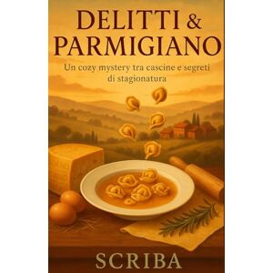 Scriba DELITTI & PARMIGIANO: Un cozy mystery tra cascine e segreti di stagionatura Scriba DELITTI & PARMIGIANO: Un cozy mystery tra cascine e segreti di stagionatura