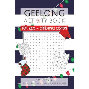Middle, Jones In The Geelong Football Club Activity Book FOR KIDS CHRISTMAS EDITION: 100+ Word Search, Sudoku & Mazes with Easy to Read Print about everything Geelong ... Gifts for Christmas, KK and Holidays Middle, Jones In The Geelong Football Club Activity Book FOR KIDS CHRISTMAS EDITION: 100+ Word Search, Sudoku & Mazes with Easy to Read Print about everything Geelong ... Gifts for Christmas, KK and Holidays
