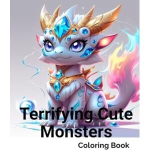 Willhalm, Oliver Terrifying Cute Monsters: The coloring book for adults, kids and teenagers with creepy and cute fantasy creatures for relaxation and stress relief Willhalm, Oliver Terrifying Cute Monsters: The coloring book for adults, kids and teenagers with creepy and cute fantasy creatures for relaxation and stress relief