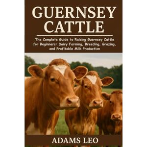 Leo, Adams GUERNSEY CATTLE: The Complete Guide To Raising Guernsey Cattle For Beginners: Dairy Farming, Breeding, Grazing, And Profitable Milk Production Leo, Adams GUERNSEY CATTLE: The Complete Guide To Raising Guernsey Cattle For Beginners: Dairy Farming, Breeding, Grazing, And Profitable Milk Production