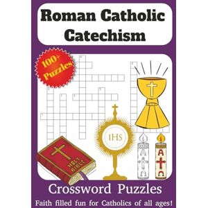 Books, AQ Roman Catholic Catechism: Crossword Puzzles with Easy-to-Read Print about the Catechism of Catholic Church, Catholics, Roman Rite Catholic and More ... and Free Times (Roman Rite Catholic Church) Books, AQ Roman Catholic Catechism: Crossword Puzzles with Easy-to-Read Print about the Catechism of Catholic Church, Catholics, Roman Rite Catholic and More ... and Free Times (Roman Rite Catholic Church)