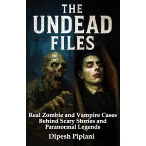 Piplani, Dipesh The Undead Files: Real Zombie and Vampire Cases Behind Scary Stories and Paranormal Legends (Horror Stories That Grip You with Fear, Dread, and Twists) Piplani, Dipesh The Undead Files: Real Zombie and Vampire Cases Behind Scary Stories and Paranormal Legends (Horror Stories That Grip You with Fear, Dread, and Twists)