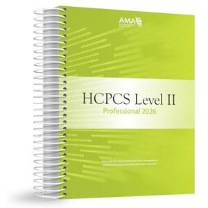 American Medical Association HCPCS 2026 Level II Professional Edition American Medical Association HCPCS 2026 Level II Professional Edition