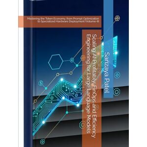 Patel, Sanzaya Scaling AI Profitably: FinOps and Efficiency Engineering for Large Language Models: Mastering the Token Economy, from Prompt Optimization to Specialized Hardware Deployment (Volume-II) Patel, Sanzaya Scaling AI Profitably: FinOps and Efficiency Engineering for Large Language Models: Mastering the Token Economy, from Prompt Optimization to Specialized Hardware Deployment (Volume-II)