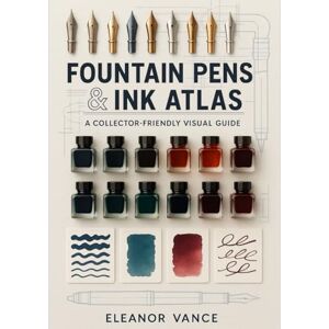 Vance, Eleanor FOUNTAIN PENS & INK ATLAS: Buy, Care, Tune, and Write—A Collector-Friendly Visual Guide Vance, Eleanor FOUNTAIN PENS & INK ATLAS: Buy, Care, Tune, and Write—A Collector-Friendly Visual Guide