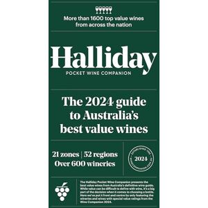 Halliday, James Halliday Pocket Wine Companion 2024: The 2024 Guide to Australia's Best Value Wines Halliday, James Halliday Pocket Wine Companion 2024: The 2024 Guide to Australia's Best Value Wines