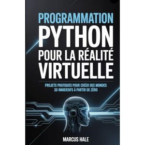 HALE, MARCUS Programmation Python pour la réalité virtuelle: Projets pratiques pour créer des mondes 3D immersifs à partir de zéro HALE, MARCUS Programmation Python pour la réalité virtuelle: Projets pratiques pour créer des mondes 3D immersifs à partir de zéro